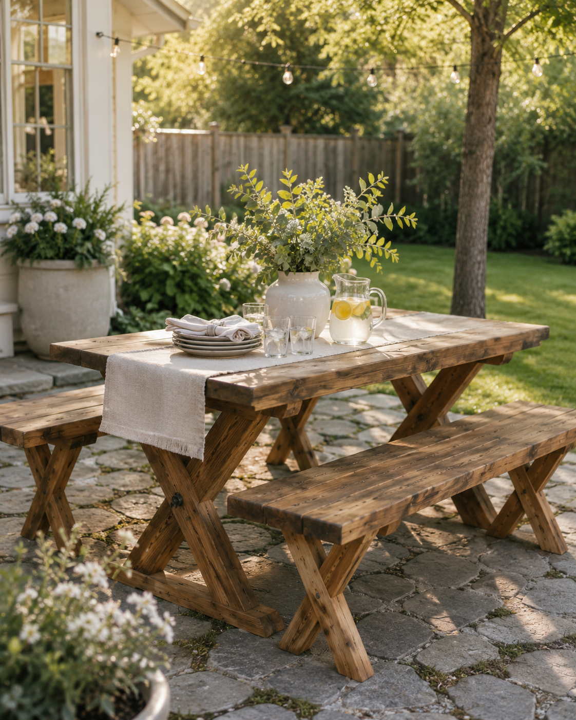 Backyard wood project idea